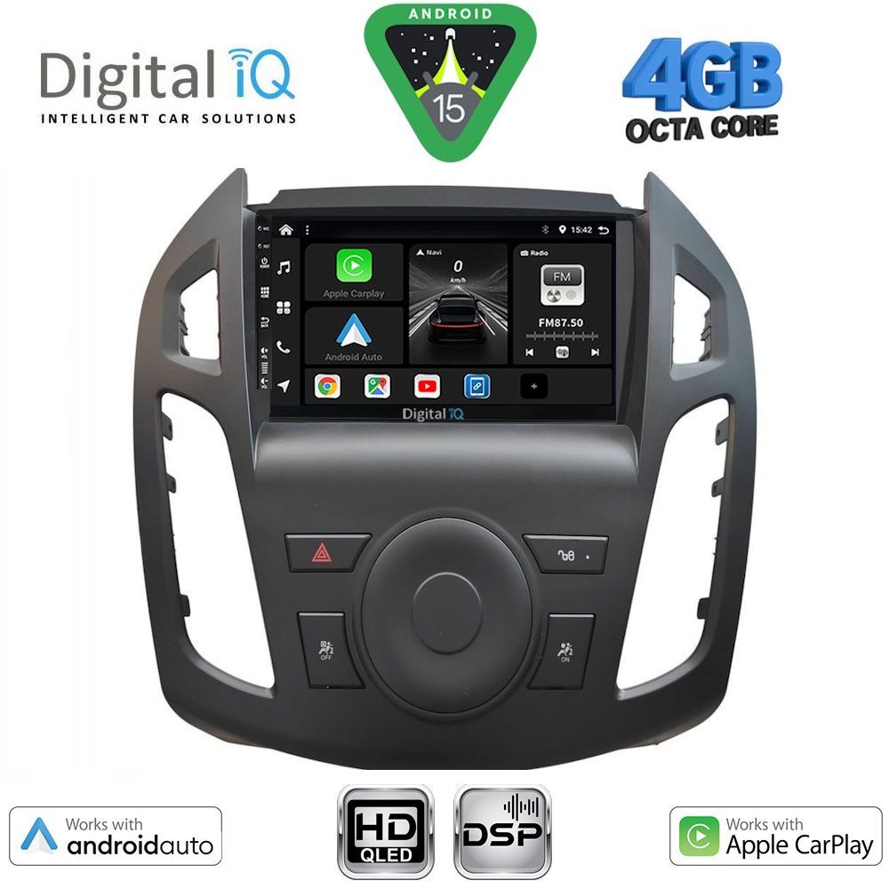 Βλησαρούλης Car Center - DIGITAL IQ BXF 16176_CPAA  (9inc) MULTIMEDIA TABLET for FORD TRANSIT CONNECT mod. 2013-2018