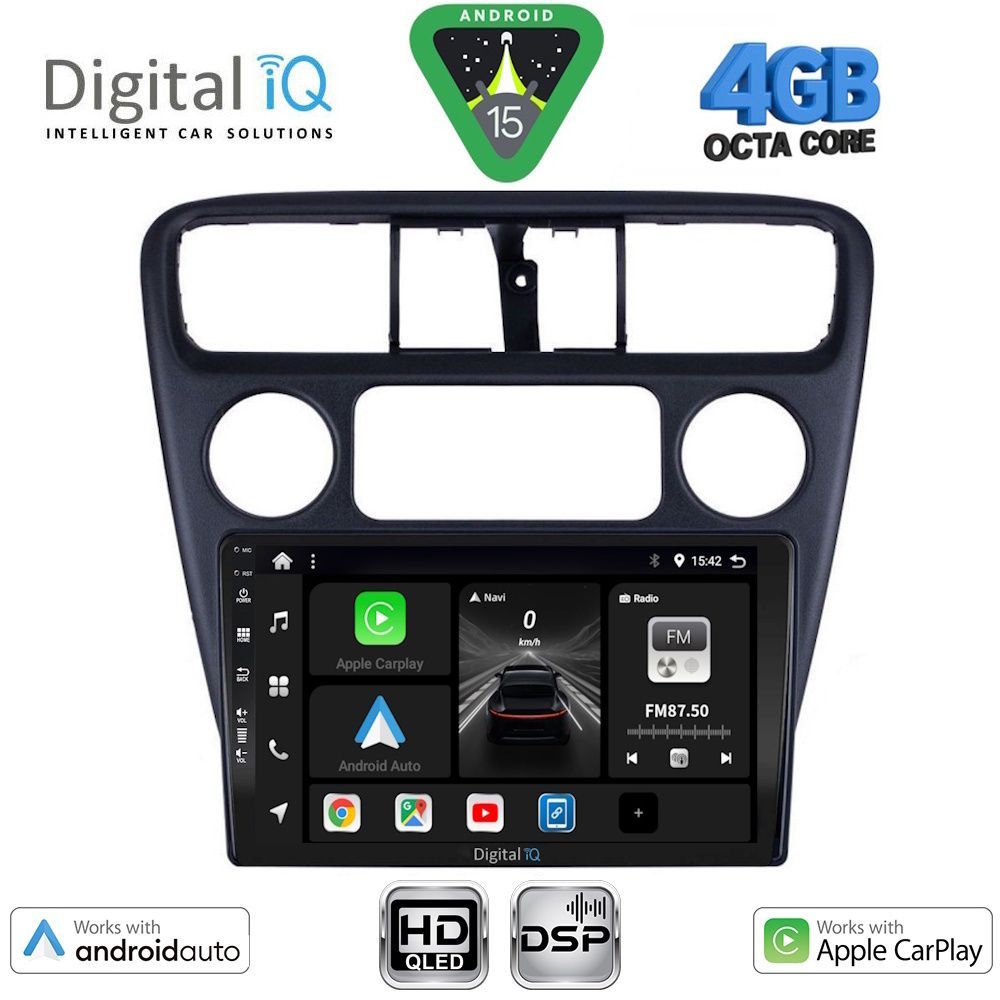 Βλησαρούλης Car Center - DIGITAL IQ BXF 16181_CPAA (9inc) MULTIMEDIA TABLET for HONDA ACCORD COUPE mod. 1998-2004