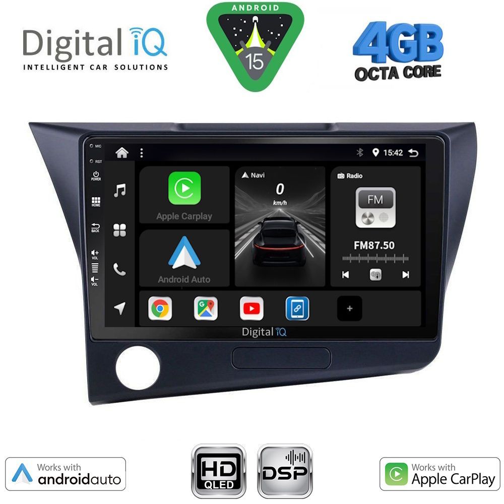 Βλησαρούλης Car Center - DIGITAL IQ BXF 16203_CPAA (9inc) MULTIMEDIA TABLET for HONDA CRZ mod. 2010-2016