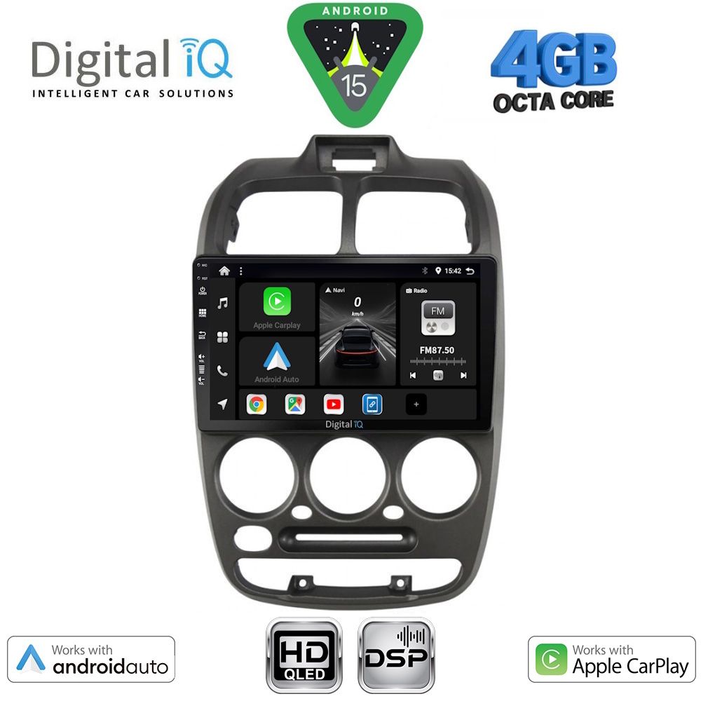 Βλησαρούλης Car Center - DIGITAL IQ BXF 16246_CPAA (9inc) MULTIMEDIA TABLET for HYUNDAI ACCENT mod. 1999-2004