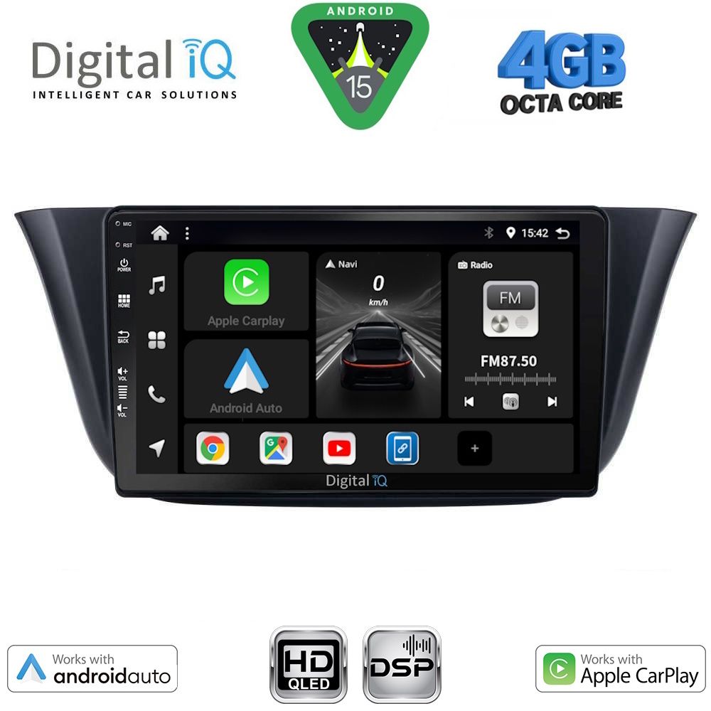 Βλησαρούλης Car Center - DIGITAL IQ BXF 16265_CPAA (9inc) MULTIMEDIA TABLET for IVECO DAILY mod. 2014-2023