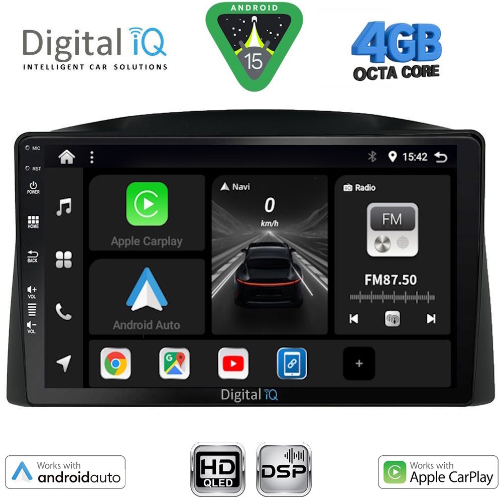 Βλησαρούλης Car Center - DIGITAL IQ BXF 16271_CPAA (10inc) MULTIMEDIA TABLET for JEEP GRAND CHEROKEE mod. 2005-2007 with Original Navi