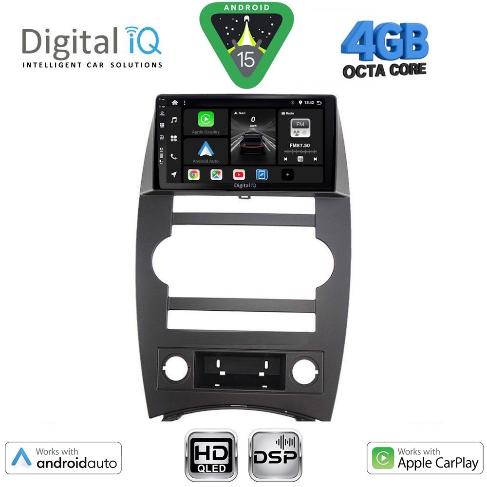 Βλησαρούλης Car Center - DIGITAL IQ BXF 16274_CPAA (9inc) MULTIMEDIA TABLET for JEEP COMMANDER mod. 2007-2009