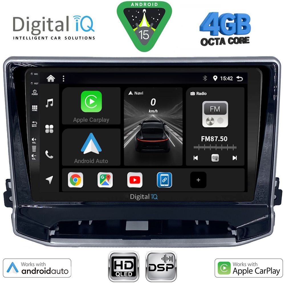 Βλησαρούλης Car Center - DIGITAL IQ BXF 16279_CPAA (10inc) MULTIMEDIA TABLET for JEEP COMPASS mod. 2022-2026
