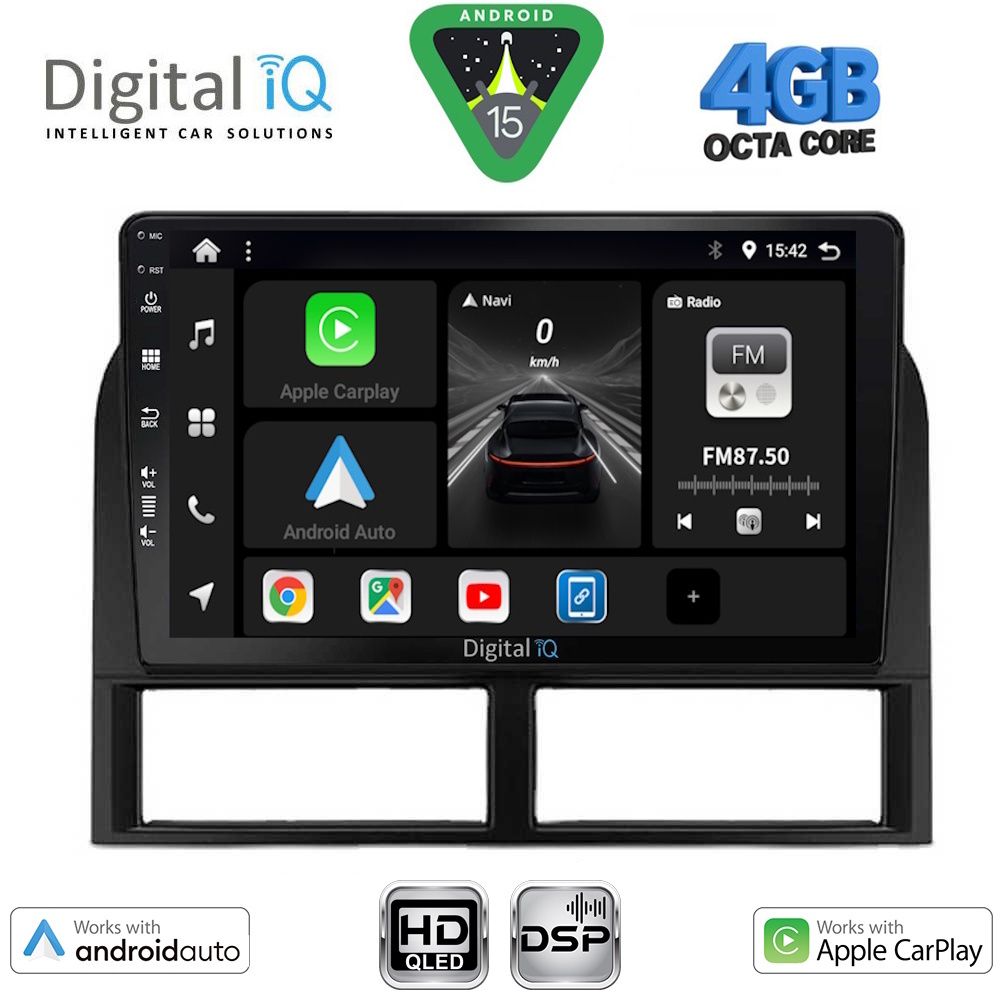 Βλησαρούλης Car Center - DIGITAL IQ BXF 16280_CPAA (9inc) MULTIMEDIA TABLET for JEEP GRAND CHEROKEE mod. 1999-2004