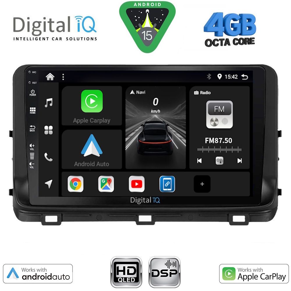 Βλησαρούλης Car Center - DIGITAL IQ BXF 16303_CPAA (10inc) MULTIMEDIA TABLET for KIA CEED - XCEED mod. 2018-2022