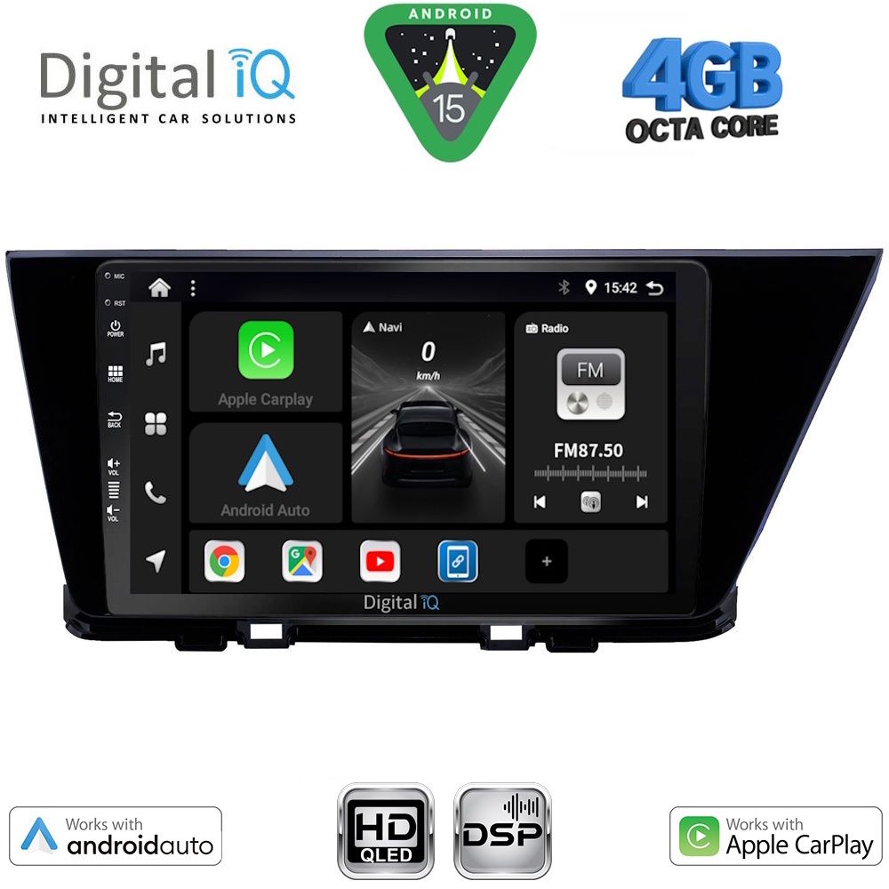 Βλησαρούλης Car Center - DIGITAL IQ BXF 16305_CPAA (9inc) MULTIMEDIA TABLET for KIA NIRO mod. 2017-2021