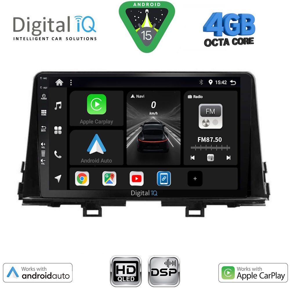 Βλησαρούλης Car Center - DIGITAL IQ BXF 16309_CPAA (9inc) MULTIMEDIA TABLET for KIA PICANTO mod. 2017-2021