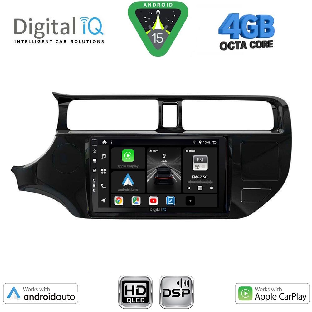 Βλησαρούλης Car Center - DIGITAL IQ BXF 16314_CPAA (9inc) MULTIMEDIA TABLET for KIA RIO mod. 2012-2015