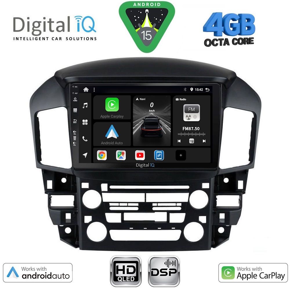 Βλησαρούλης Car Center - DIGITAL IQ BXF 16344_CPAA (9inc) MULTIMEDIA TABLET for LEXUS RX 300 mod. 1998-2003