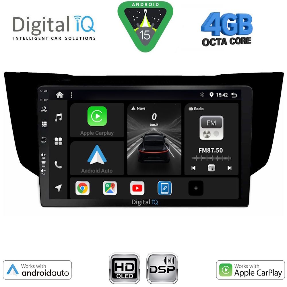 Βλησαρούλης Car Center - DIGITAL IQ BXF 16345BL_CPAA (9inc) MULTIMEDIA TABLET for LEXUS RX 300 – 400 mod. 2003-2008