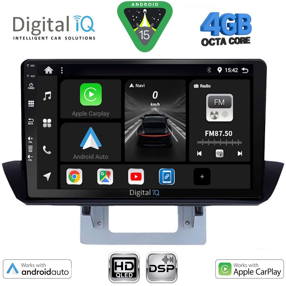 Βλησαρούλης Car Center - DIGITAL IQ BXF 16364_CPAA DASH (9inc) MULTIMEDIA TABLET for MAZDA BT50 mod. 2012-2019