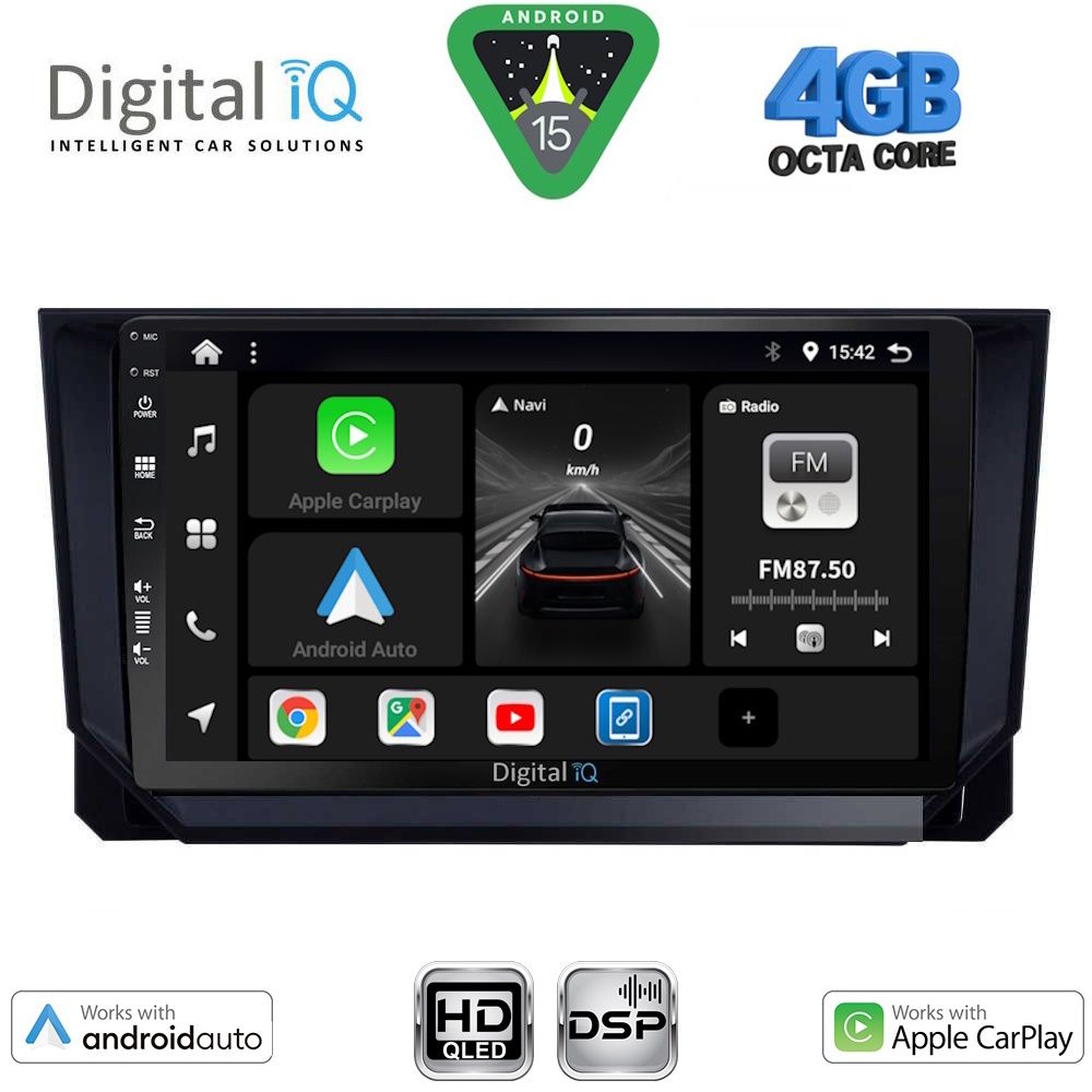Βλησαρούλης Car Center - DIGITAL IQ BXF 16391_CPAA (10inc) MULTIMEDIA TABLET for MAZDA CX9 mod. 2006-2015