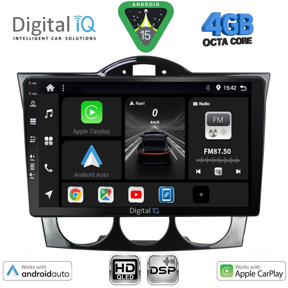 Βλησαρούλης Car Center - DIGITAL IQ BXF 16394_CPAA (9inc) MULTIMEDIA TABLET for MAZDA RX8 mod. 2001-2008