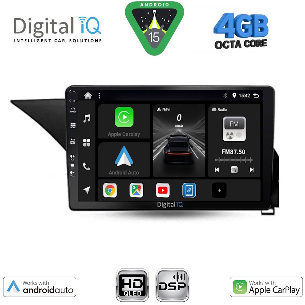 Βλησαρούλης Car Center - DIGITAL IQ BXF 16409_CPAA (10inc) MULTIMEDIA TABLET for MERCEDES E (W212) mod. 2009-2016