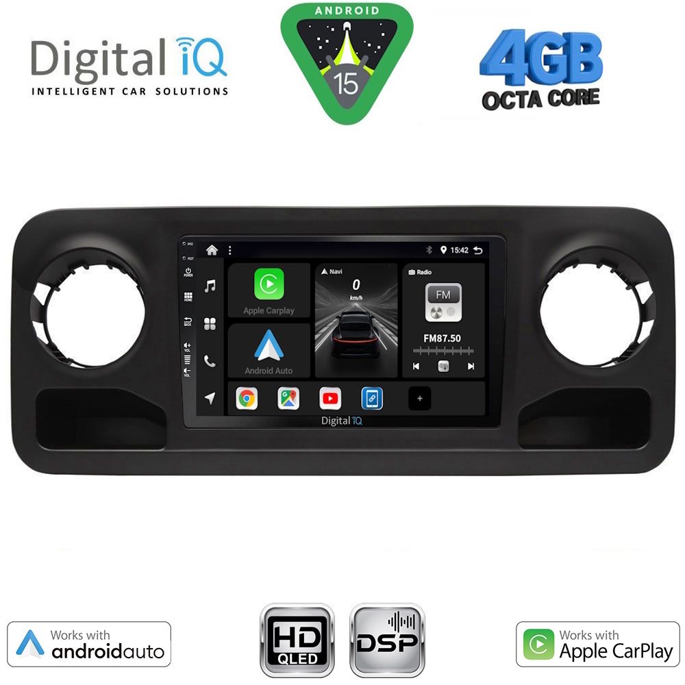 Βλησαρούλης Car Center - DIGITAL IQ BXF 16424_CPAA (10inc) MULTIMEDIA TABLET for MERCEDES SPRINTER mod. 2018-2026