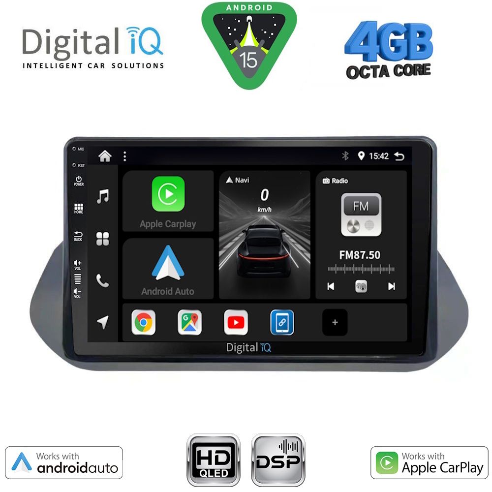 Βλησαρούλης Car Center - DIGITAL IQ BXF 16469_CPAA (10inc) MULTIMEDIA TABLET for NISSAN QASHQAI mod. 2021-2024