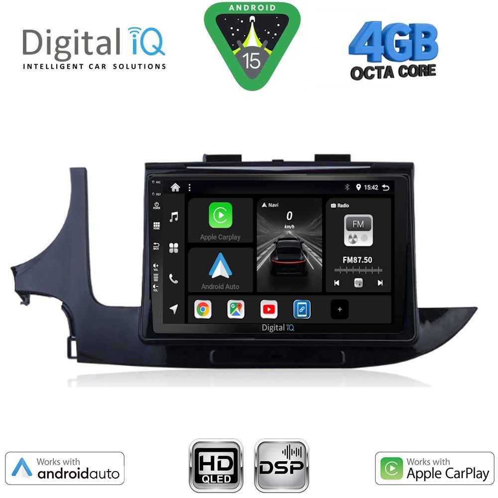 Βλησαρούλης Car Center - DIGITAL IQ BXF 16497_CPAA (9inc) MULTIMEDIA TABLET for OPEL MOKKA mod. 2016-2021