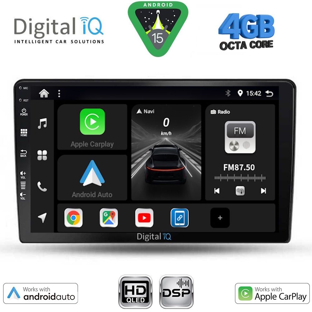 Βλησαρούλης Car Center - DIGITAL IQ BXF 16656_CPAA (9inc) MULTIMEDIA TABLET for SSANGYONG REXTON mod. 2002-2006