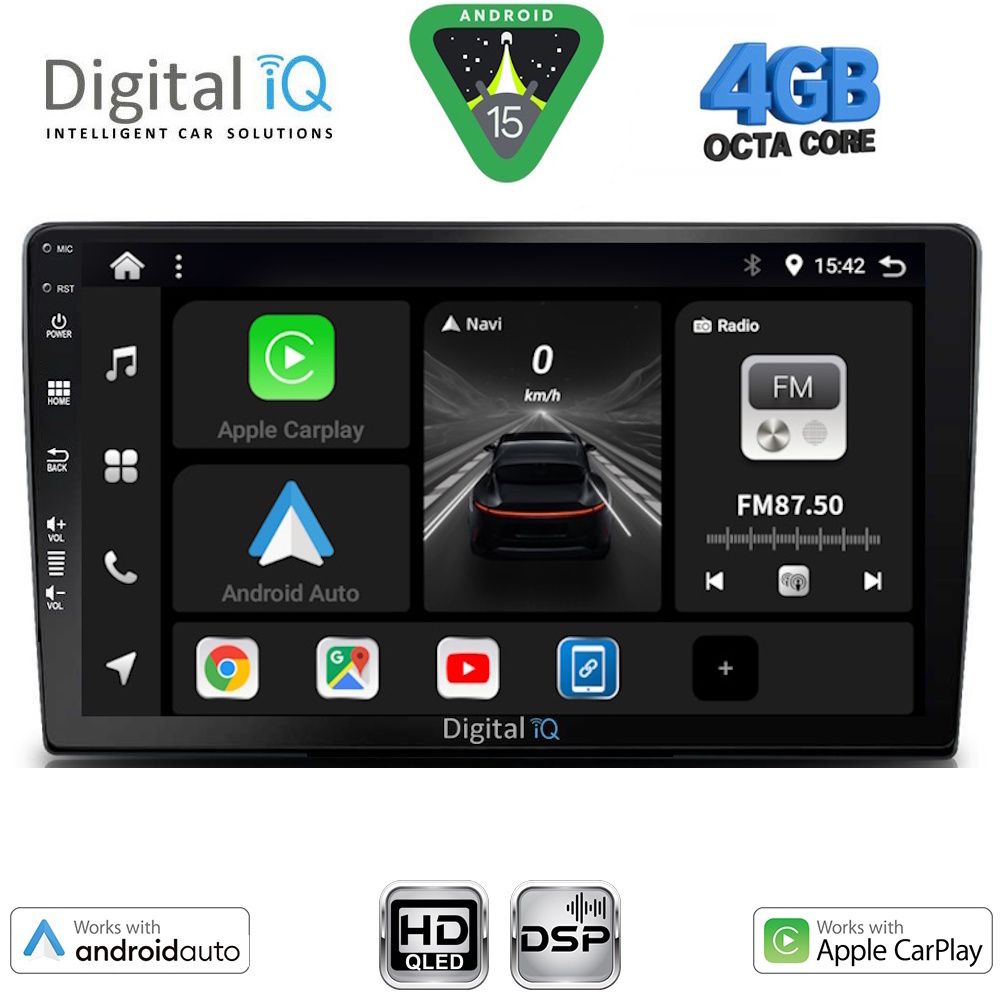 Βλησαρούλης Car Center - DIGITAL IQ BXF 16722_CPAA (9inc) MULTIMEDIA TABLET for TOYOTA LANDCRUISER mod. 1998-2003