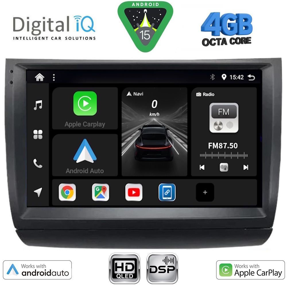 Βλησαρούλης Car Center - DIGITAL IQ BXF 16728_CPAA (9inc) MULTIMEDIA TABLET for TOYOTA PRIUS mod. 2003-2009