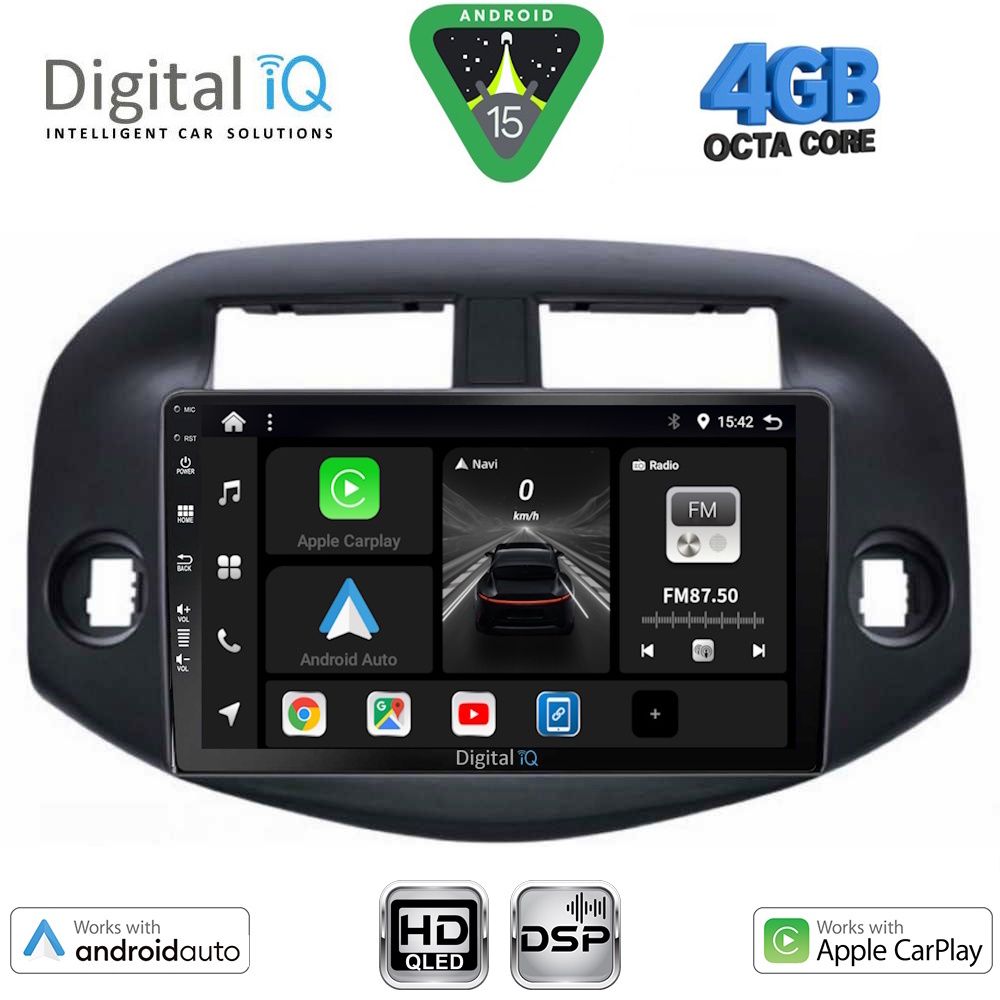 Βλησαρούλης Car Center - DIGITAL IQ BXF 16732_CPAA (10inc) MULTIMEDIA TABLET for TOYOTA RAV 4 mod. 2006-2012
