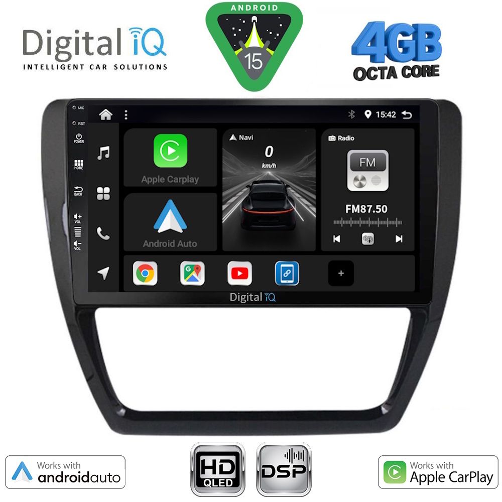 Βλησαρούλης Car Center - DIGITAL IQ BXF 16741_CPAA (10inc) MULTIMEDIA TABLET for VW JETTA mod. 2010-2016