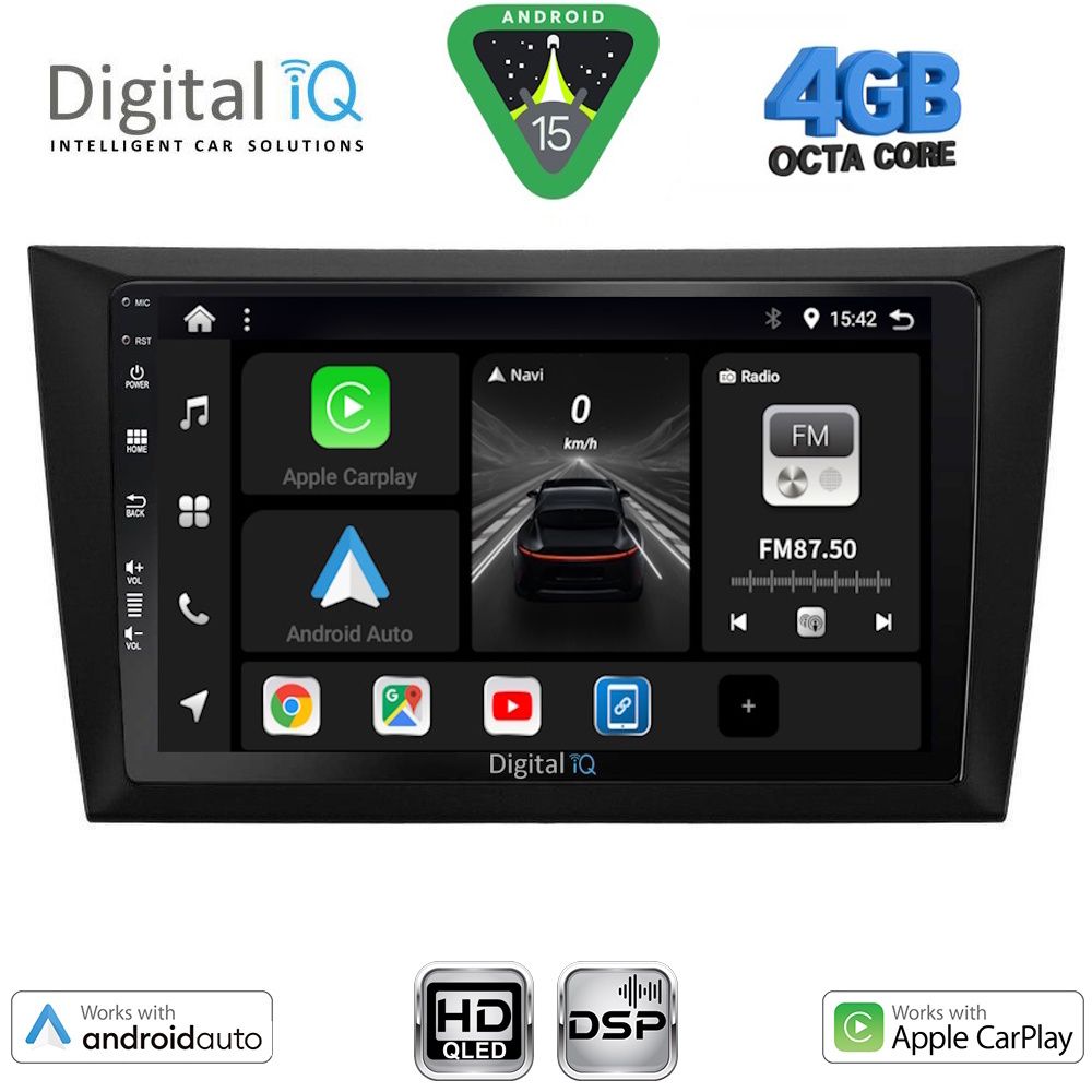 Βλησαρούλης Car Center - DIGITAL IQ BXF 16746_CPAA (9inc) MULTIMEDIA TABLET for GOLF 6 mod. 2009-2012