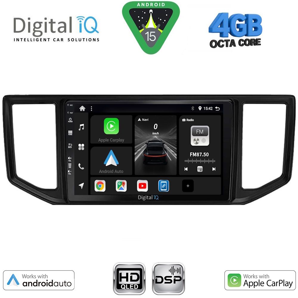 Βλησαρούλης Car Center - DIGITAL IQ BXF 16753_CPAA (10inc) MULTIMEDIA TABLET for VW CRAFTER mod. 2017-2026