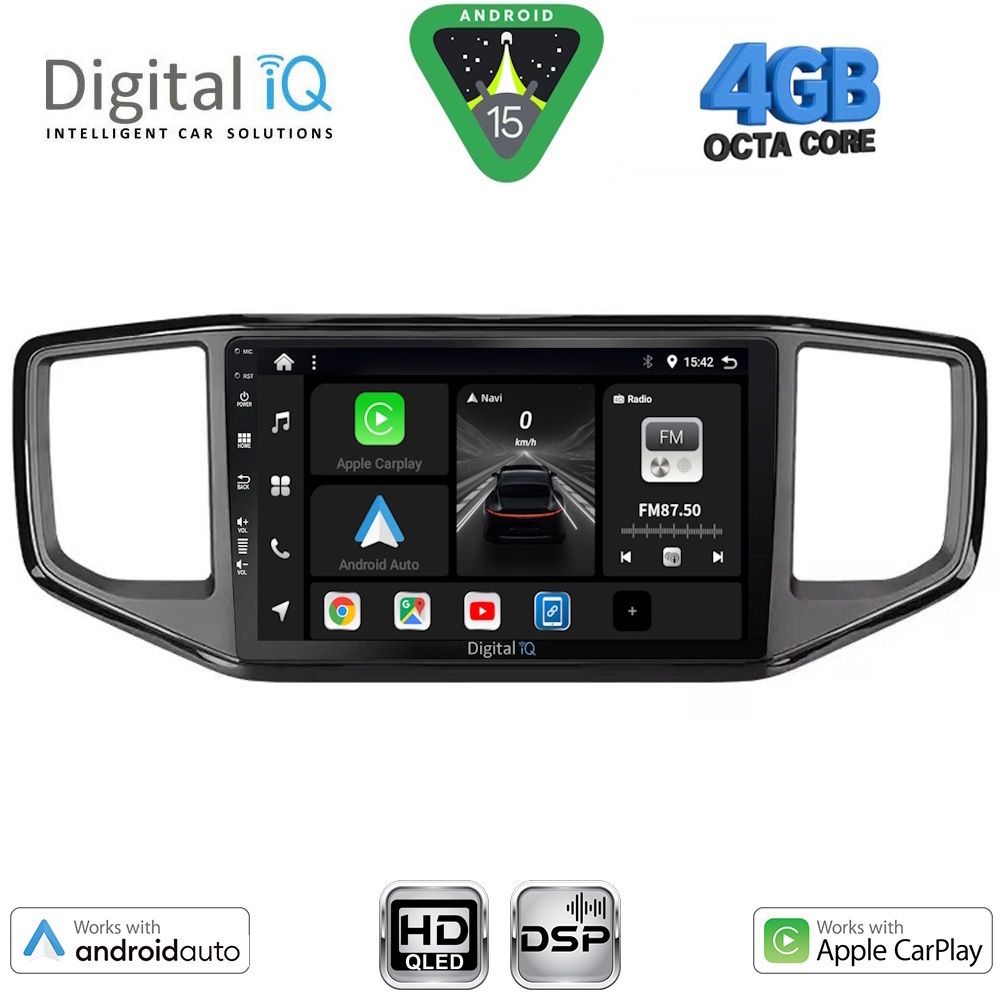 Βλησαρούλης Car Center - DIGITAL IQ BXF 16754_CPAA (9inc) MULTIMEDIA TABLET for VW AMAROK mod. 2017-2022