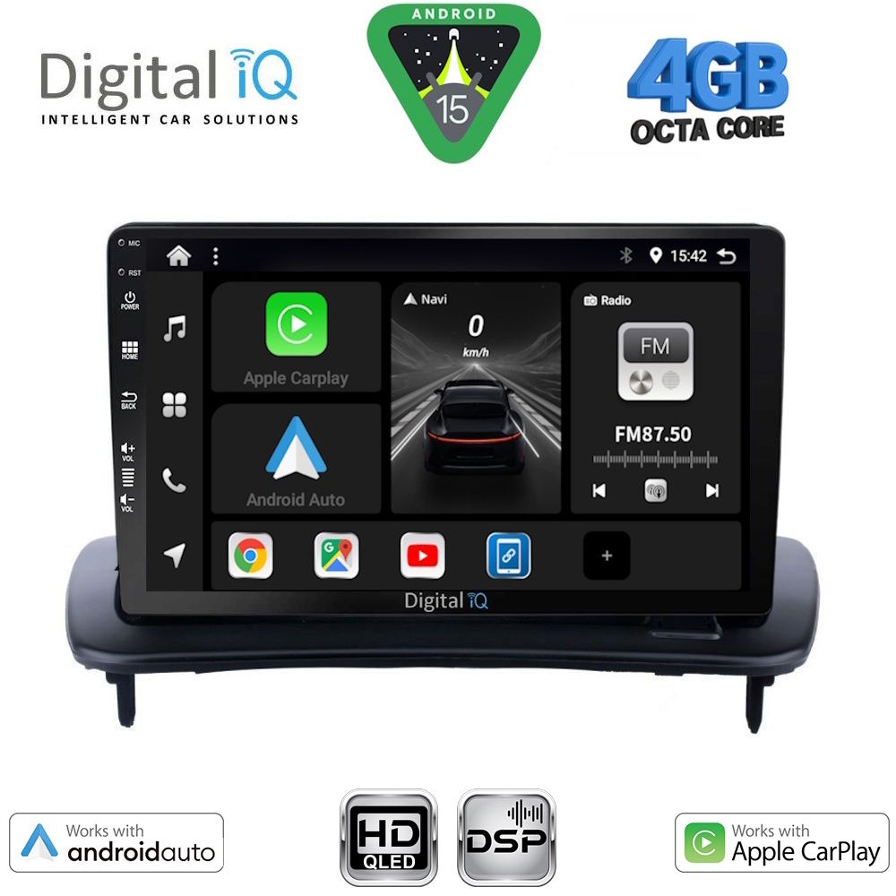 Βλησαρούλης Car Center - DIGITAL IQ BXF 16783_CPAA (9inc) MULTIMEDIA TABLET for VOLVO C30 - S40 mod. 2004-2013