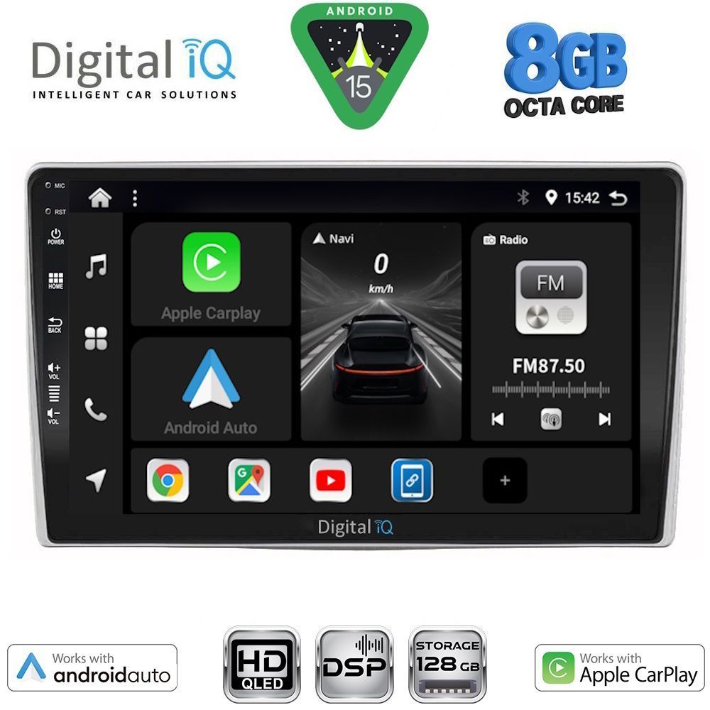 Βλησαρούλης Car Center - DIGITAL IQ BXF 7028_CPAA (9inc) MULTIMEDIA TABLET for ALFA ROMEO MITO mod. 2008-2018