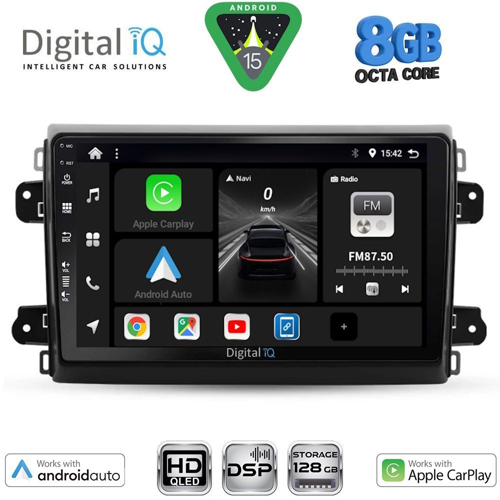Βλησαρούλης Car Center - DIGITAL IQ BXF 7143_CPAA (9inc) MULTIMEDIA TABLET for FIAT DUCATO mod. 2021-2026