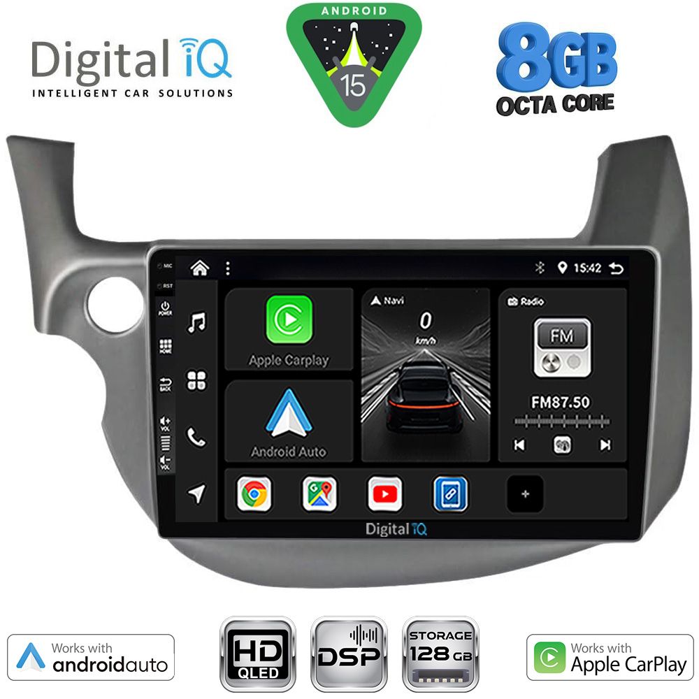 Βλησαρούλης Car Center - DIGITAL IQ BXF 7211_CPAA (10inc) MULTIMEDIA TABLET for HONDA JAZZ mod. 2008-2012