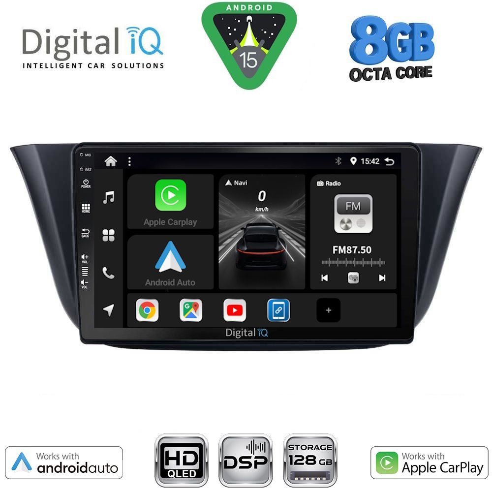 Βλησαρούλης Car Center - DIGITAL IQ BXF 7265_CPAA (9inc) MULTIMEDIA TABLET for IVECO DAILY mod. 2014-2023