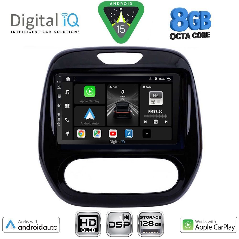 Βλησαρούλης Car Center - DIGITAL IQ BXF 7542_CPAA (9inc) MULTIMEDIA TABLET for RENAULT CAPTUR mod. 2013-2019