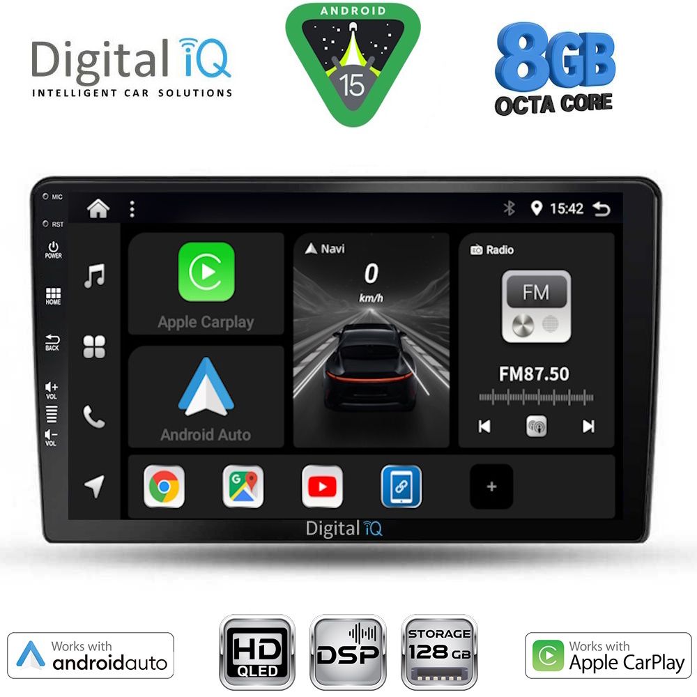 Βλησαρούλης Car Center - DIGITAL IQ BXF 7656_CPAA (9inc) MULTIMEDIA TABLET for SSANGYONG REXTON mod. 2002-2006