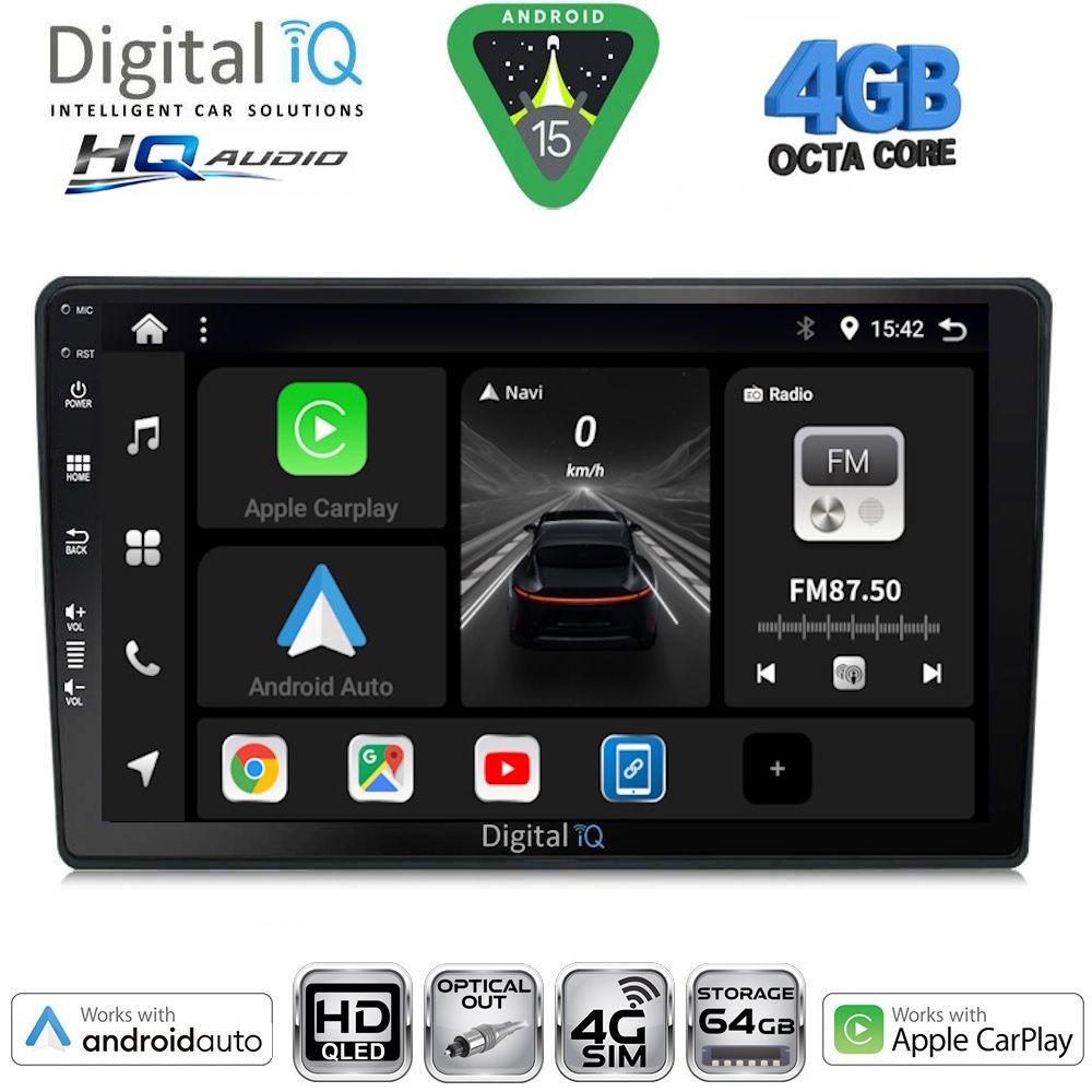 Βλησαρούλης Car Center - DIGITAL IQ BXK 19004_CPAA (9inc) MULTIMEDIA TABLET for AUDI A4  mod. 2002-2008