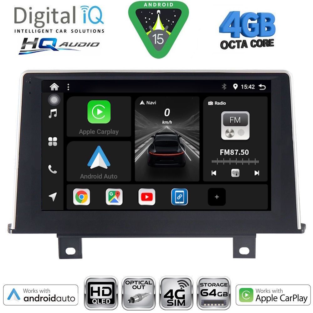 Βλησαρούλης Car Center - DIGITAL IQ BXK 19048_CPAA (9inc) (NBT) MULTIMEDIA TABLET for BMW S.1 (F20-21) mod. 2011-2016