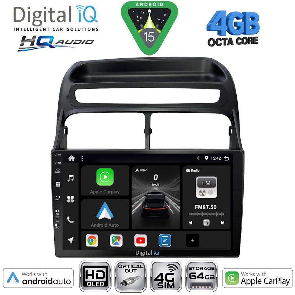 Βλησαρούλης Car Center - DIGITAL IQ BXK 19129_CPAA (9inc) MULTIMEDIA TABLET for FIAT LINEA mod. 2007-2011