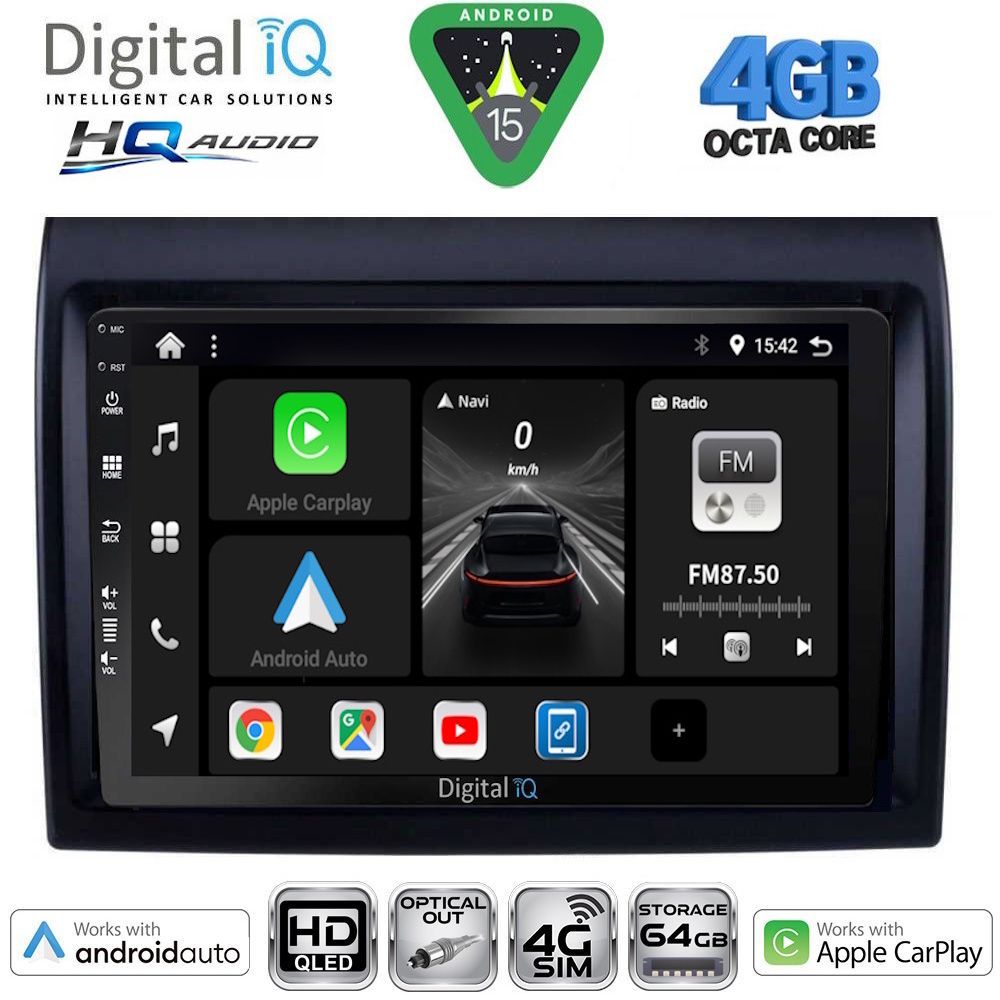 Βλησαρούλης Car Center - DIGITAL IQ BXK 19140_CPAA (9inc) MULTIMEDIA TABLET for FIAT DUCATO mod. 2006-2011