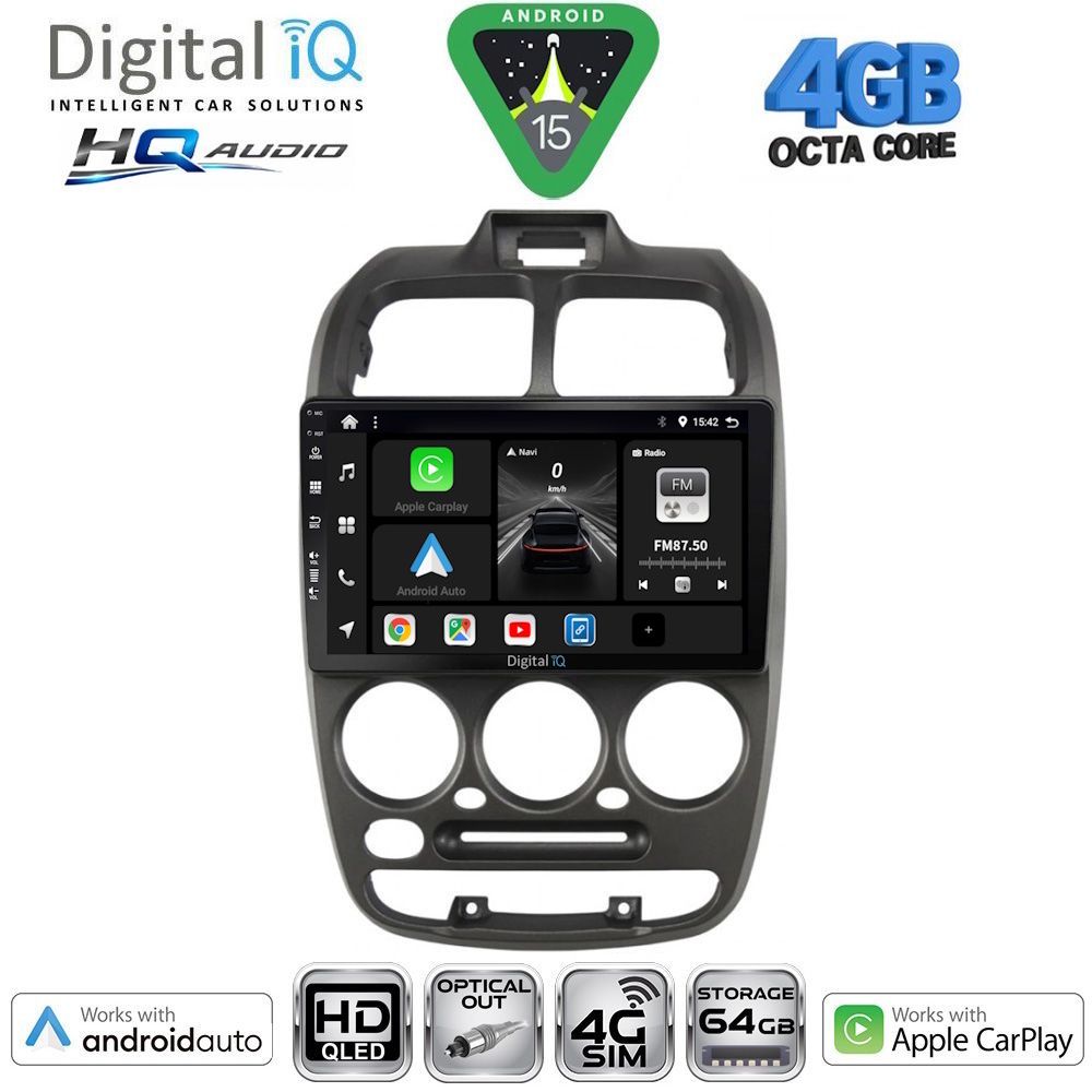 Βλησαρούλης Car Center - DIGITAL IQ BXK 19246_CPAA (9inc) MULTIMEDIA TABLET for HYUNDAI ACCENT mod. 1999-2004