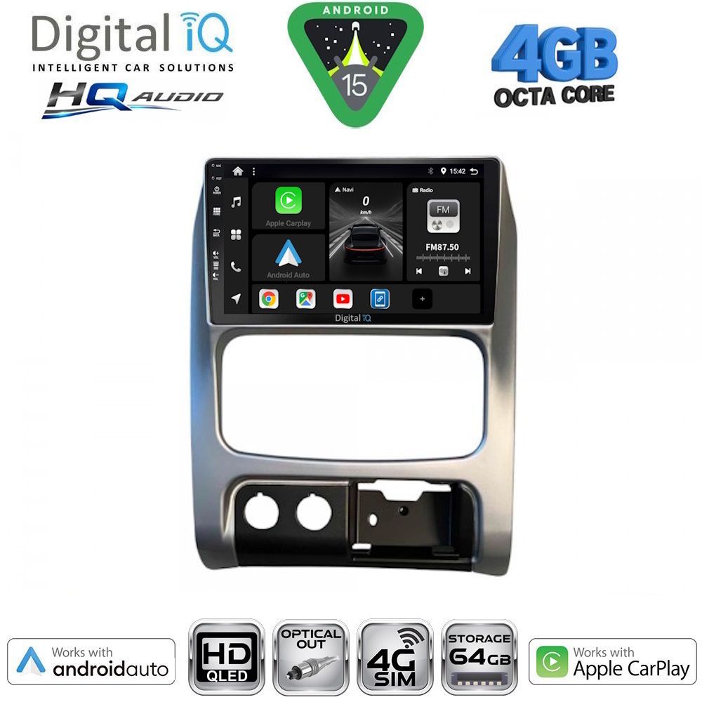 Βλησαρούλης Car Center - DIGITAL IQ BXK 19269_CPAA (9inc) MULTIMEDIA TABLET for JEEP CHEROKEE – LIBERTY mod. 2002-2007