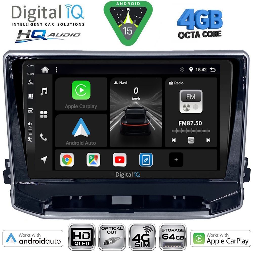 Βλησαρούλης Car Center - DIGITAL IQ BXK 19279_CPAA (10inc) MULTIMEDIA TABLET for JEEP COMPASS mod. 2022-2026