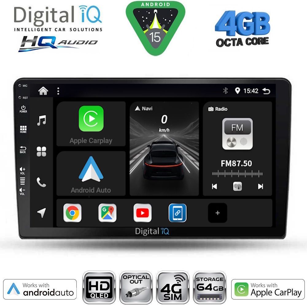 Βλησαρούλης Car Center - DIGITAL IQ BXK 19301_CPAA (9inc) MULTIMEDIA TABLET for KIA CEED  mod. 2009-2012