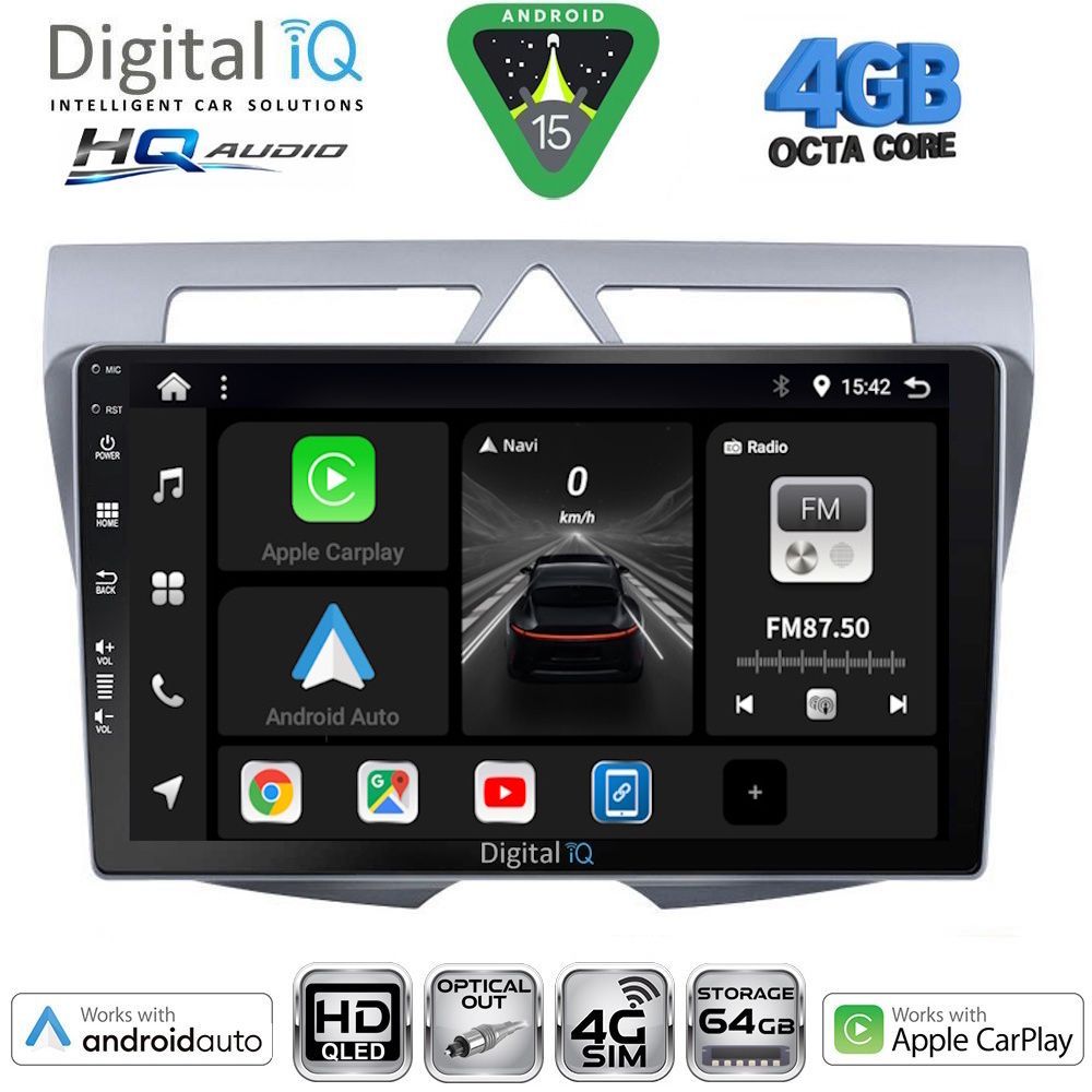Βλησαρούλης Car Center - DIGITAL IQ BXK 19307_CPAA (9inc) MULTIMEDIA TABLET for KIA PICANTO mod. 2008-2011