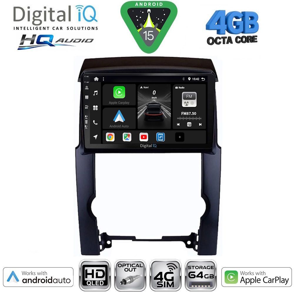 Βλησαρούλης Car Center - DIGITAL IQ BXK 19318_CPAA (10inc) MULTIMEDIA TABLET for KIA SORENTO mod. 2009-2014