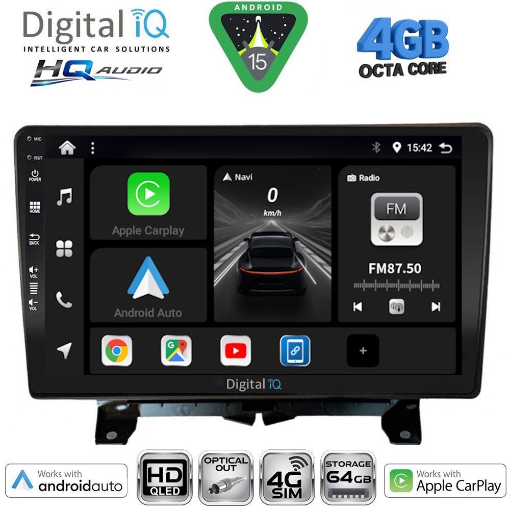 Βλησαρούλης Car Center - DIGITAL IQ BXK 19332_CPAA (9inc) MULTIMEDIA TABLET for LAND ROVER DISCOVERY 3 - RANGE ROVER SPORT mod. 2004-2009