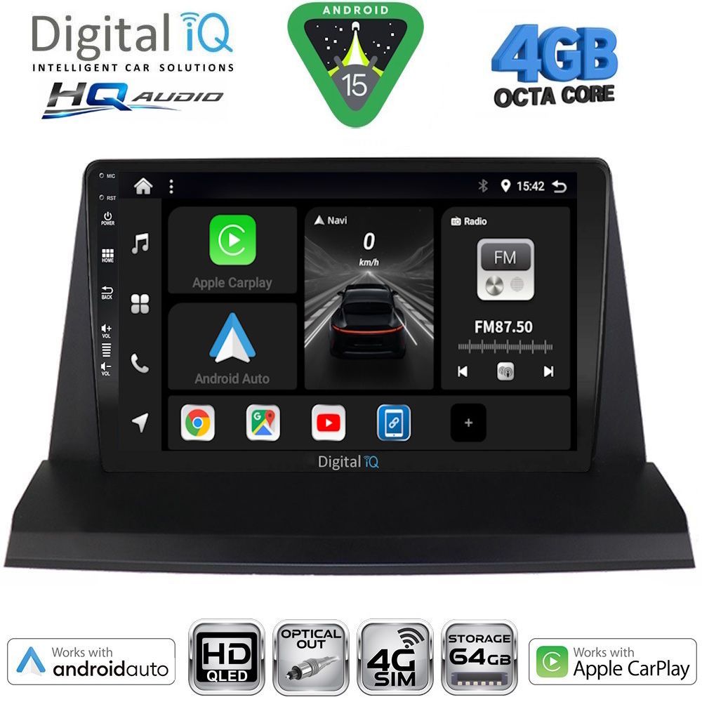 Βλησαρούλης Car Center - DIGITAL IQ BXK 19350_CPAA (9inc) MULTIMEDIA TABLET for LEXUS NX 200 mod. 2014-2022