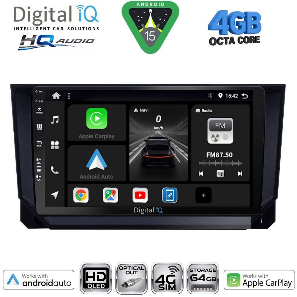 Βλησαρούλης Car Center - DIGITAL IQ BXK 19391_CPAA (10inc) MULTIMEDIA TABLET for MAZDA CX9 mod. 2006-2015